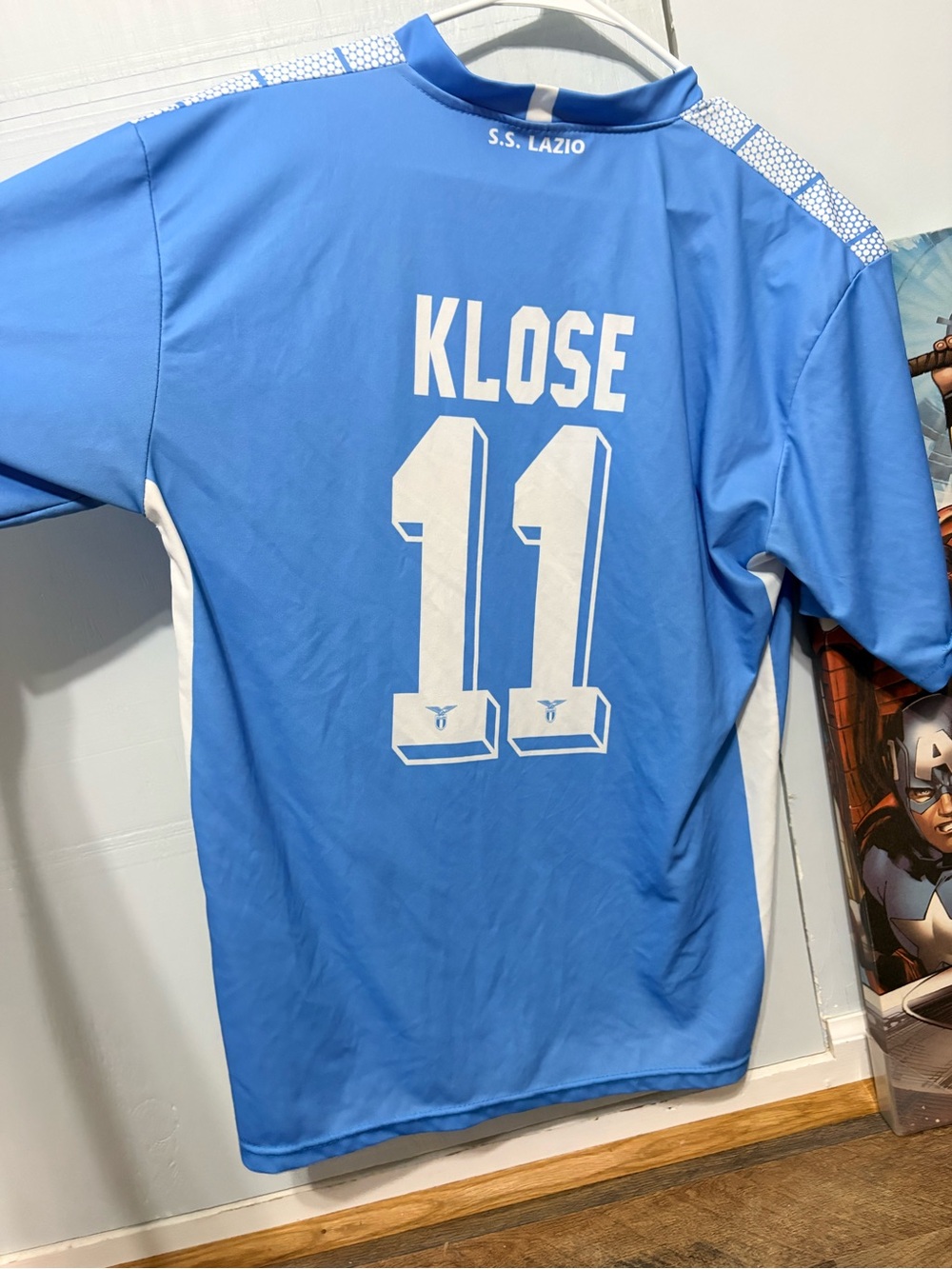 SS Lazio Miroslav Klose #11 Men’s XL Blue Soccer Jersey - Picture 6 of 6